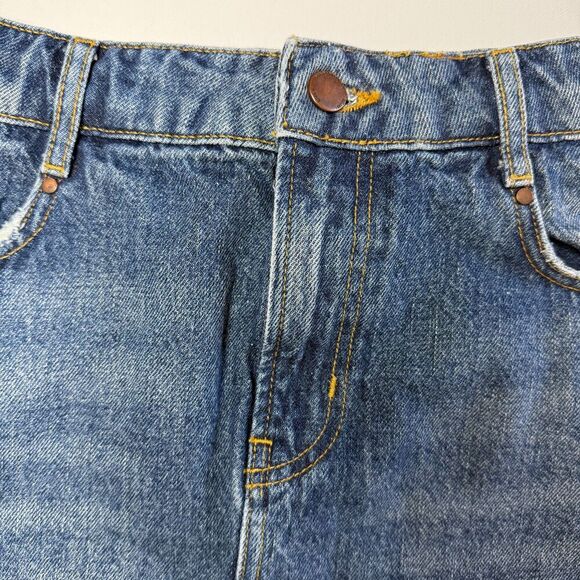 Boden Denim Mini Skirt, Medium Wash, Versatile, Size 8, Boots or Sandals 2/$25 - Picture 3 of 15